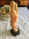 N. 2 VECCHIE STATUE ORIENTALI IN RESINA? AFFARE! CM 29 E CM. 26 - Arte Orientale