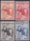 SURINAME 1943 Koninklijke Familie Ongestempelde Serie NVPH 206 / 209 - Suriname ... - 1975