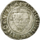 Monnaie, France, Blanc Guénar, Sainte Ménéhould, TB+, Argent, Duplessy:377 A - 1380-1422 Charles VI Le Fol