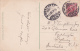Italia 1913 Cartolina Usata Genova Al Ponte Federico Guglielmo, Spedita In Australia - World