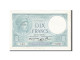 Billet, France, 10 Francs, 10 F 1916-1942 ''Minerve'', 1941, TTB+, KM:84 - 10 F 1916-1942 ''Minerve''