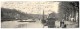 HENNEBONT . CARTE DOUBLE . Vue Panoramique Du PORT Et Le PONT . . Precurseur Vt1903. 2 Scans - Hennebont