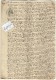 VP2705 - Empire - MONTPELLIER - Acte - Mr  CALAS à FRONTIGNAN - Succession AT De MIREVAL - Manuscrits
