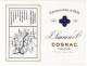 Cognac Sauvion & Cie, Vignobles ( Liste Des Cognac & Rhum Marita Au Verso ) - Publicités