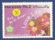 PAKISTAN 2003 MNH SAY NO TO DRUGS LOVE LIFE FLOWERS BUTTERFILES ANTI NARCOTICS - Pakistan