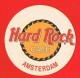 Italia 10-  1 Sotto-boccale HARD ROCH CAFE AMSTERDAM Cm. 10,00 - Beer Mats