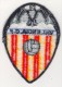 SPAIN VALENCIA  FOOTBALL CLUB EMBLEM,PATCH 85 X 60 MM. - Scudetti In Tela