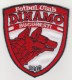 ROMANIA DINAMO BUCHAREST  FOOTBALL CLUB EMBLEM,PATCH 75  X 87 MM. - Scudetti In Tela