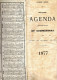 AGENDA  ADMINISTRATIF Et COMMERCIAL 1877 - Terminkalender Leer