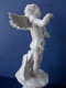 Delcampe - - Lot De 2 Statuettes En Porcelaine. Angelots Musiciens - - Personaggi