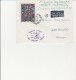 LETTRE - PREMIERE LIAISON -PARIS -DUSSELDORF- HAMBOURG - PAR LUFTHANSA - 31 MARS 1965 - Premiers Vols