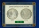 COPPIA DOLLARI MORGAN 1885 + 1887 SOTTOVUOTO UNCIRCULATED - ARGENTO - SILVER - FDC - 900/1000 - 1878-1921: Morgan