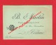Gironde - BORDEAUX - B. MARTIN 59 Rue Servandoni ... Vins Spiritueux  LE PHENIX Vieux Rhum Jamaïque ...Tarif 1893 ... - Advertising