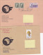 Lot 8 Enveloppes Cartsen Fuchs Spezialversand Für Weltraum-Philatelie 1977-1978 - Privé Briefomslagen - Gebruikt