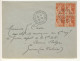 (C05) - SEMEUSE Y&T N°147 X4 - LETTRE LE HAVRE SPECIAL => ARMEE BELGE GUINES EN CALAISIS 1915 - Lettres & Documents