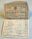 RARO FASCIO BIGLIETTO CAMBIO CLASSE  FERROVIE POLESSELLA BOLOGNA 1934 - Eisenbahnverkehr