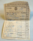 RARO FASCIO BIGLIETTO CAMBIO CLASSE  FERROVIE POLESSELLA BOLOGNA 1934 - Railway