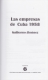 LIT-17 LAS EMPRESAS DE CUBA. GUILLERMO JIMENEZ. 2004. - Culture