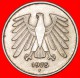 &#9733;EAGLE: GERMANY &#9733; 5 MARKS 1975F! LOW START&#9733;NO RESERVE! - 5 Marcos