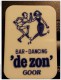 Bar- De Zon , Goor   - Netherlands Consumptiemunt  ( Plastiek Jeton / Token For Grade And Details, Please See Photo ) ! - Altri & Non Classificati