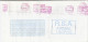 EMA AFRIQUE DU SUD SOUTH AFRICA SUID AFRIKA 1993 JOHANNESBURG RSA AIRMAL LUGPOS EMPREINTE CONTINUE TRES ENCREE - Lettres & Documents