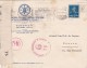 ROUMANIE   LETTRE CENSUREE POUR MONACO AUTOMOBILE CLUB - Postmark Collection