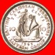 &#9733;SHIP: BRITISH CARIBBEAN TERRITORIES &#9733; 10 CENTS 1965 MINT LUSTER! LOW START&#9733;NO RESERVE!!! - Caribe Británica (Territorios Del)