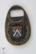 Solid Brass French Sapeurs Pompiers Lezignan Corbieres Fireman Bottle Opener - Destapador/abrebotellas