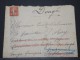 CONGO FRANCAIS - Env De Paris Pour Dongou Avec Griffe "Inconnu à La Plaine" Au Dos - Mars 1914 - Pas Courant - P16124 - Cartas & Documentos