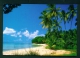 BARBADOS  -  Coast View  Used Postcard As Scans - Barbados