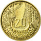 Monnaie, Madagascar, 20 Francs, 1953, Paris, FDC, Aluminum-Bronze, Lecompte:111 - Madagaskar