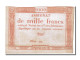 Billet, France, 1000 Francs, 1795, TroupÃ©, TTB, KM:A80, Lafaurie:175 - Assignate