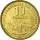 Monnaie, Côte Française Des Somalis, 10 Francs, 1965, Paris, FDC - Djibouti