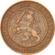 Monnaie, Pays-Bas, Wilhelmina I, 2-1/2 Cent, 1890, TTB, Bronze, KM:108.2 - 2.5 Cent