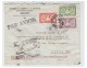 France -poste Aerienne- Lettre D'indochine Pour La France De 1950 - Griffe Du 20° Anniversaire De La 1° Liaison Aérienne - 1927-1959 Lettres & Documents