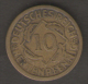 GERMANIA 10 RENTENPFENNIG 1924 - 10 Renten- & 10 Reichspfennig