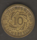 GERMANIA 10 RENTENPFENNIG 1925 - 10 Rentenpfennig & 10 Reichspfennig
