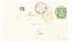 Genève 2.6.1865 Mit Sitzende 40Rp. Auf Briefstück Nach Lyon - Briefe U. Dokumente
