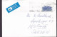 South Africa PER LUGPOS Air Mail Par Avion Label JOHANNESBURG 1983 Card Karte Sweden (2 Scans) - Luchtpost