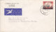 South Africa PAR AVION  Air Mail Per Lugpos Label A. QUIDING & SON, JOHANNESBURG 1954 Cover Brief Sweden 1'6 Sh Stamp - Luchtpost