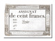 Billet, France, 100 Francs, 1795, Varnier, TTB, KM:A78, Lafaurie:173 - Assegnati