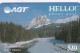 Canada, AGT, Hello! - Allô!, Castle Mountain Banff, 2 Scans. - Canada