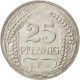 Monnaie, GERMANY - EMPIRE, Wilhelm II, 25 Pfennig, 1910, Stuttgart, TTB, Nickel - 25 Pfennig