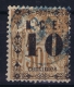 Nouvelle Calédonie  Yv Nr 12  Gestempelt/used/obl. 1891 - Oblitérés