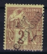 Nouvelle Calédonie  Michelnr 21  MH/* Falz/ Charniere. 1892  NON EMIS NOT ISSUED - Unused Stamps