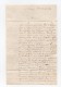 !!! 20C EMPIRE SUR LETTRE DE GUEMENE DU 8/7/1854 (1ERE SEMAINE DU TARIF) PC 1462 - 1849-1876: Période Classique