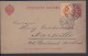 RUSSIE - 1893 -  CARTE ENTIER POSTAL 3 Kon + COMPLEMENT D'AFFRANCHISSEMENT DE ODECCA VERS MARSEILLE - - Stamped Stationery