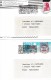 VENISSIEUX - 2 CARTES AVEC FLAMME 2E SALON CARTE POSTALE ET BANDE DESSINEE- 17-3-86 -DESSIN CARTE DIRAT-NEMO - 1961-....