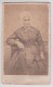 Photo - CDV - Grande Tante Cartrec ? - Femme Portant Une Coiffe - Photographe Raulin De Paris - Personnes Identifiées