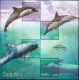 Micronesia MNH Dolphins Set Of 2 Sheetlets And 2 SSs - Dolphins